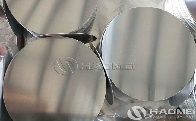 4 Inch Round Aluminum Plate