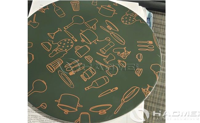 Non Stick Coating Aluminum Circle For Cookware