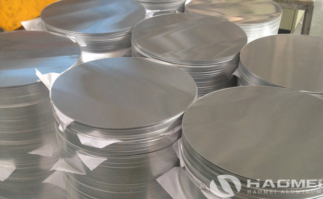 Circular Aluminum Plate