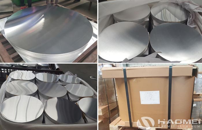 Aluminum discs for cookware