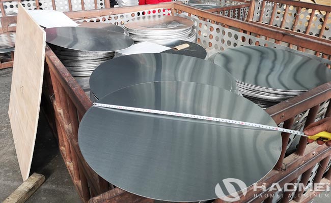 Alloy 1050 aluminum circle for sale