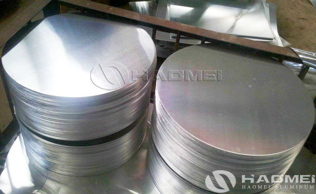 circular aluminum discs