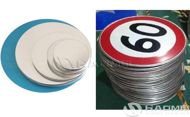 Round Aluminum Discs For Road Signs