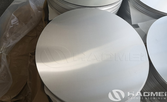 Circular Aluminum Plate