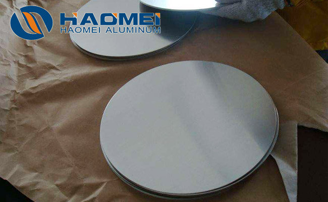 Cookware materials aluminum circle